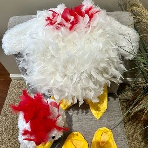 Chicken Feather Costume